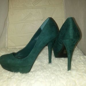 Green heels